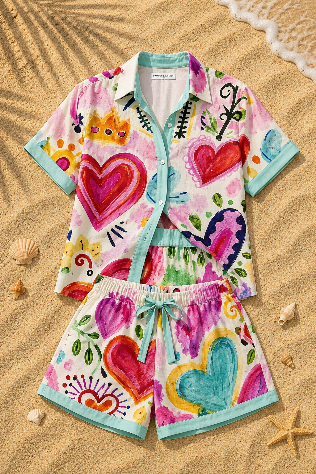 Lunea Conjunto Corto de Verano Edición Love