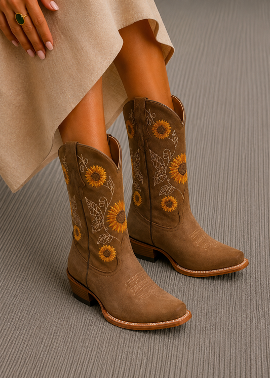BOTAS LUNEA SUN EDICIÓN GIRASOLES