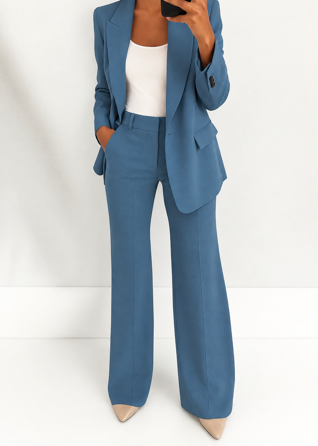 PATRIZIA | ELEGANTE TRAJE DE CORTE SASTRE EDICIÓN LIMITADA