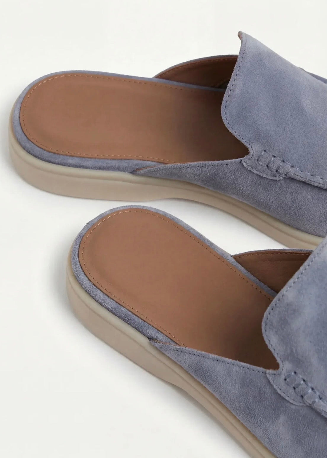 Baby Blue Mocasines - Lunea