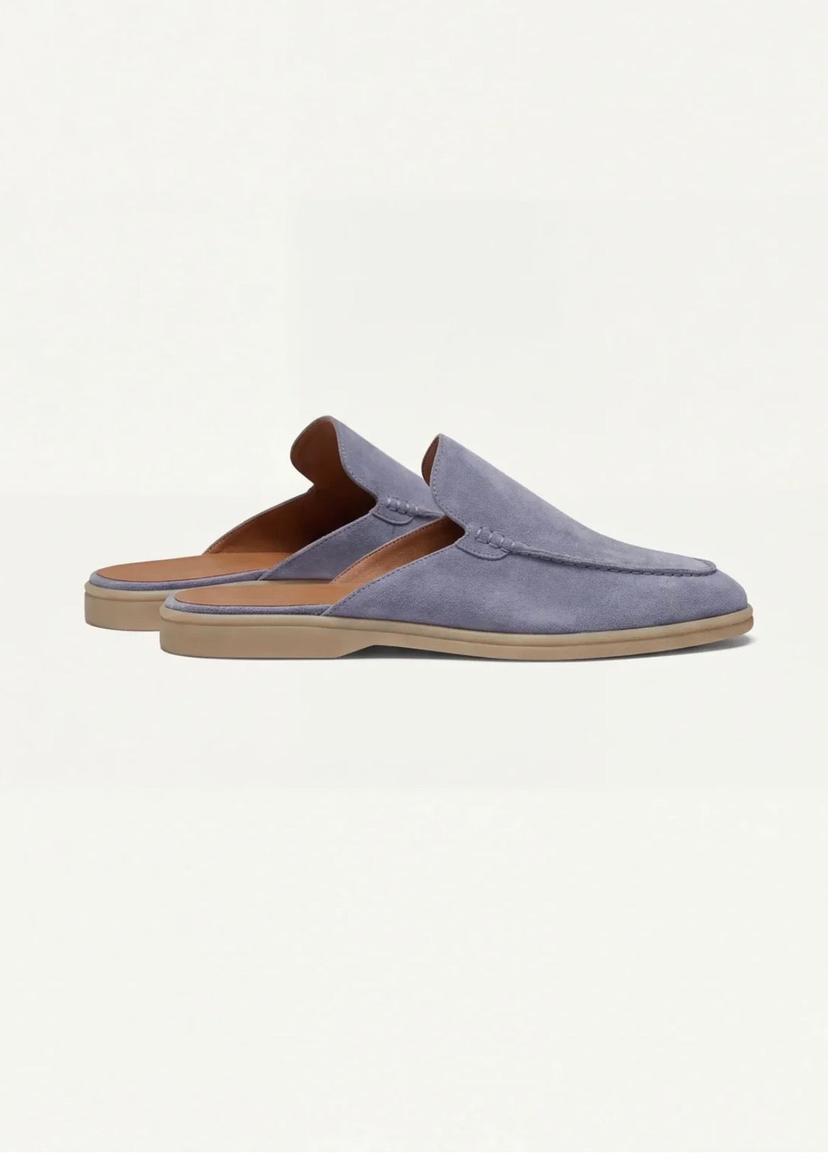 Baby Blue Mocasines - Lunea