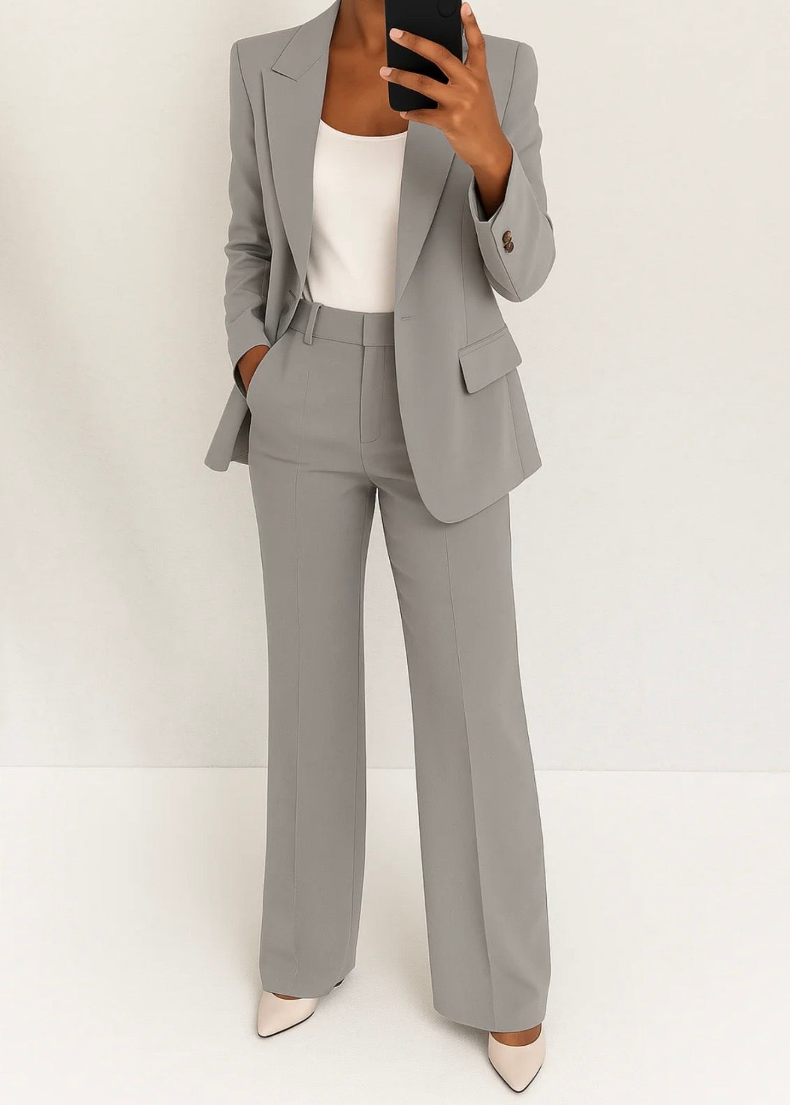 PATRIZIA | ELEGANTE TRAJE DE CORTE SASTRE EDICIÓN LIMITADA