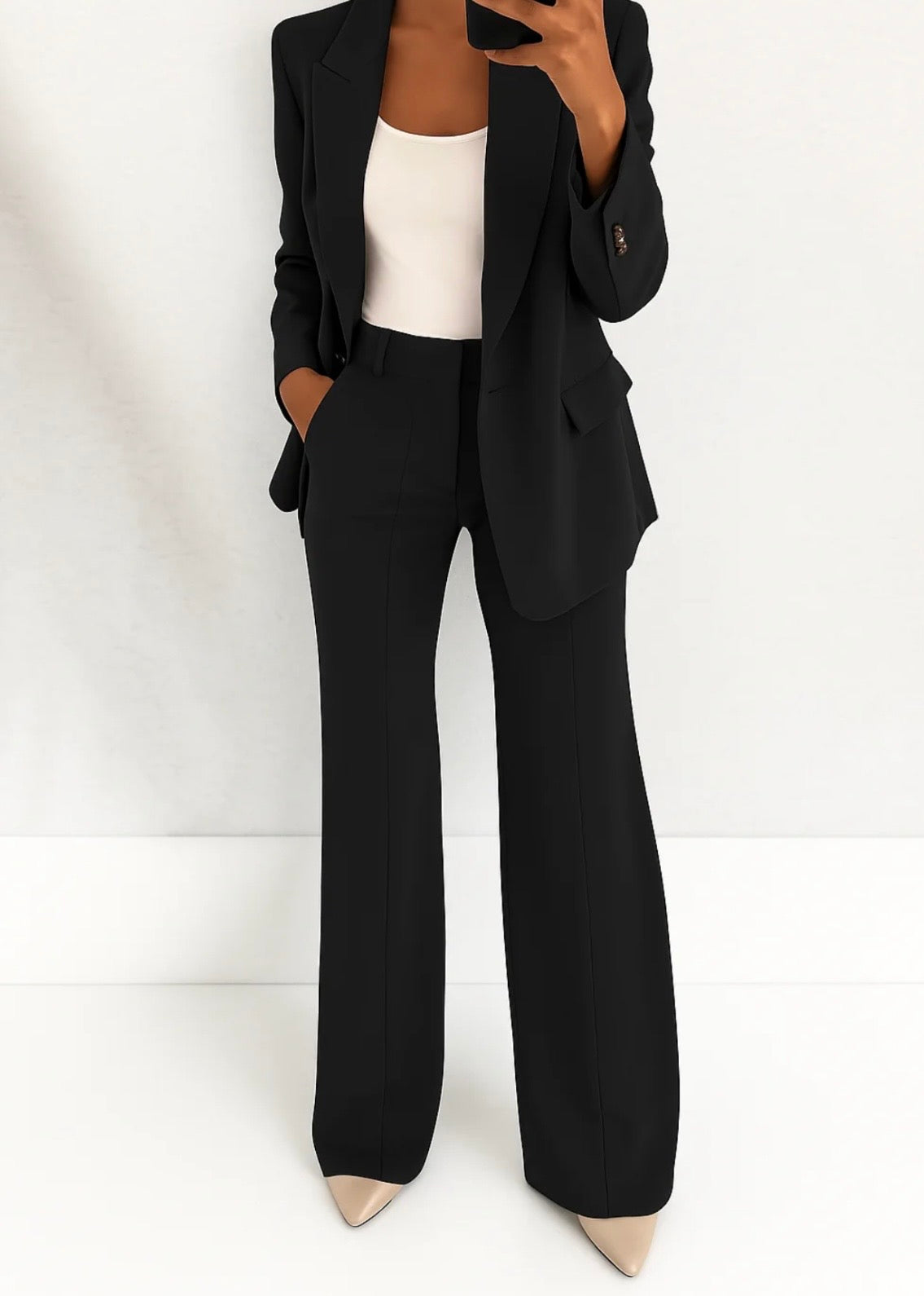 PATRIZIA | ELEGANTE TRAJE DE CORTE SASTRE EDICIÓN LIMITADA